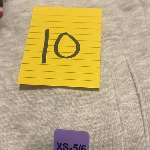 #10 PUMA Youth Fleece Jogger Sweatpants XSmall 5/6 - Picture 5 of 5